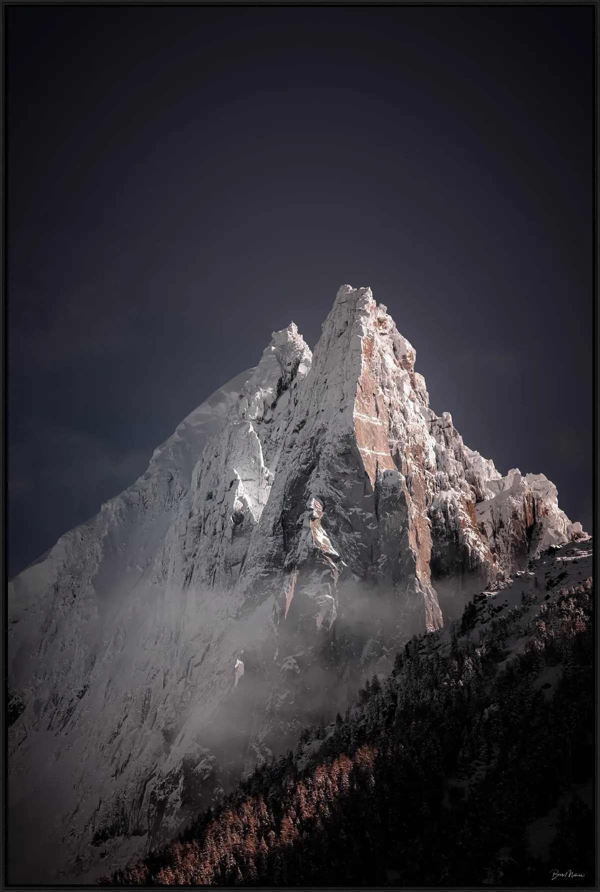 Pourquoi le Noir et Blanc en Photo de Montagne