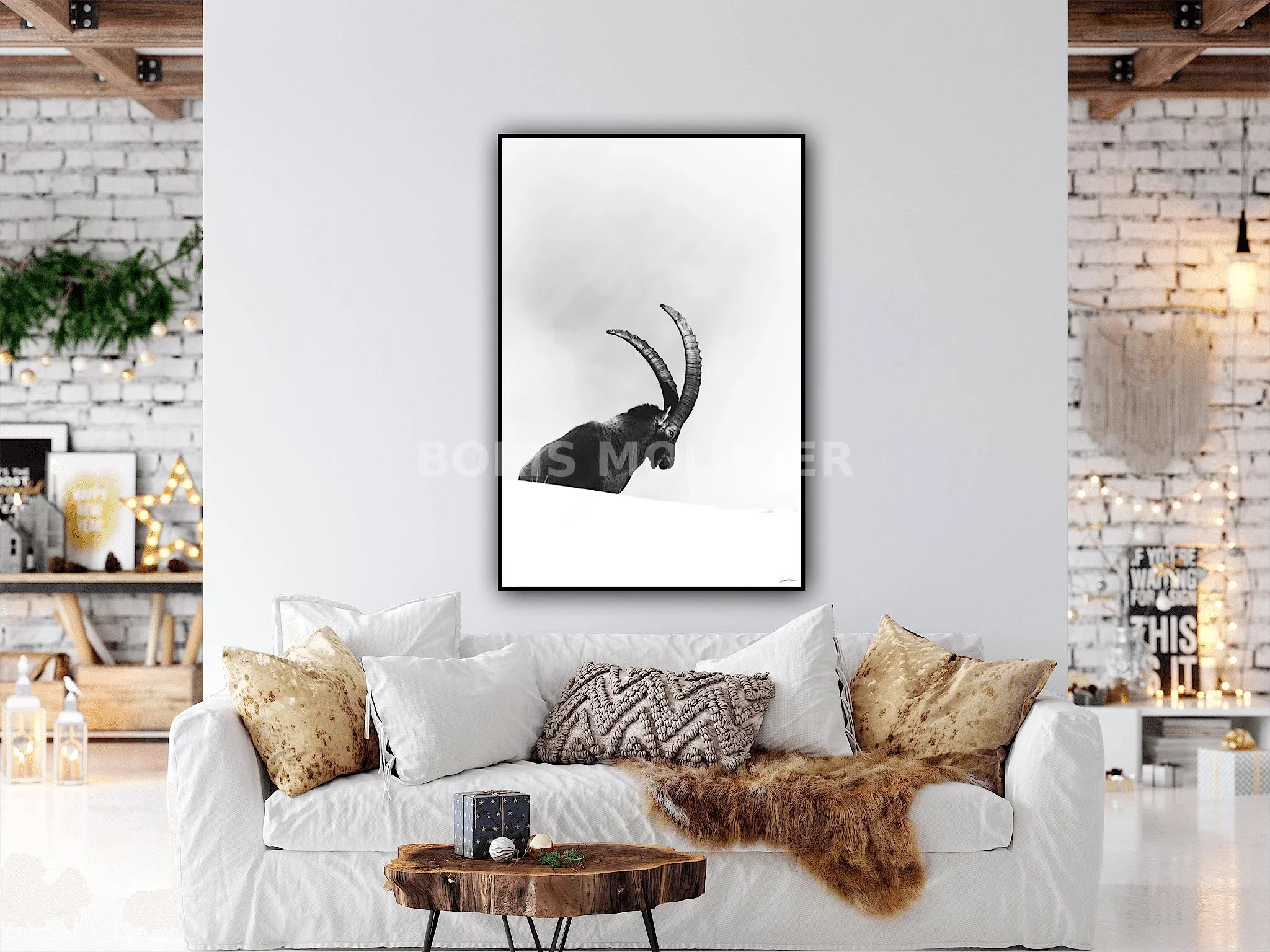 Contemplation hivernale — Mise en situation