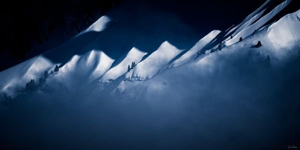 Entre ombre et lumière — Photographie d'art par Boris Molinier