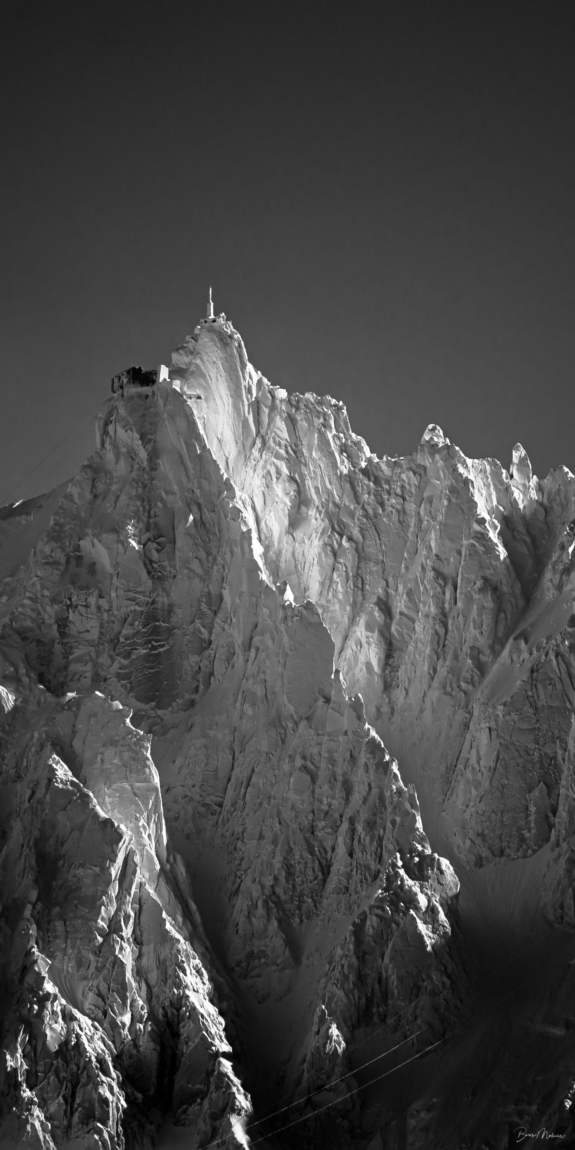 l'Aiguille immaculée — Photographie d'art par Boris Molinier