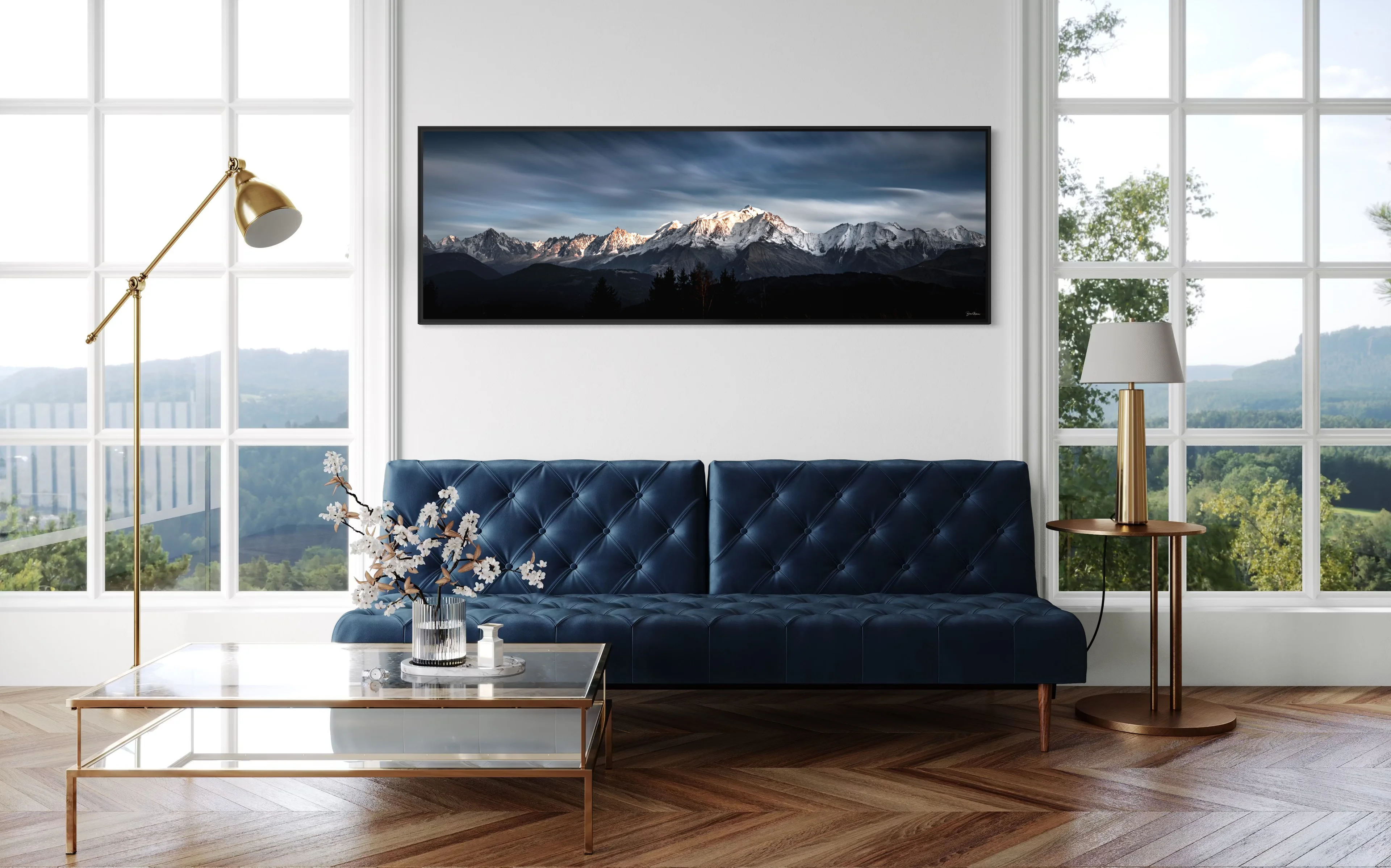 La Chaîne du Mont-Blanc — Mise en situation