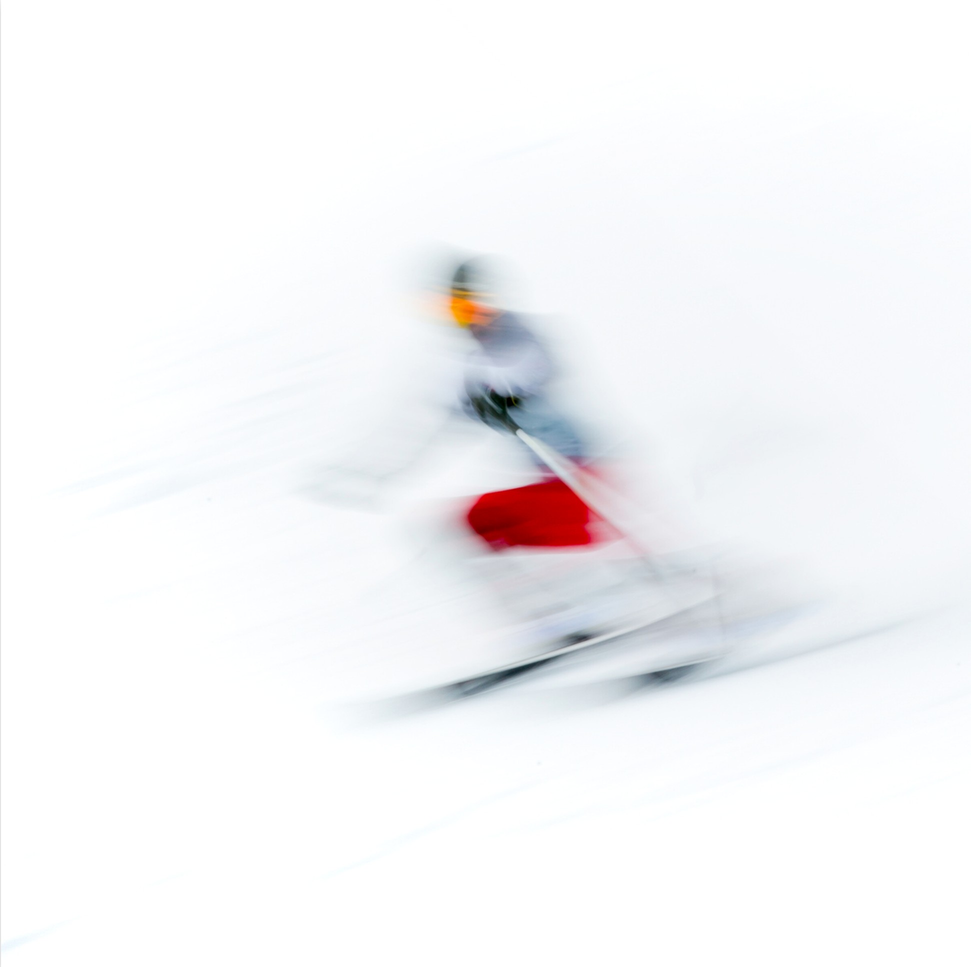 Le Skieur — Photographie d'art par Boris Molinier