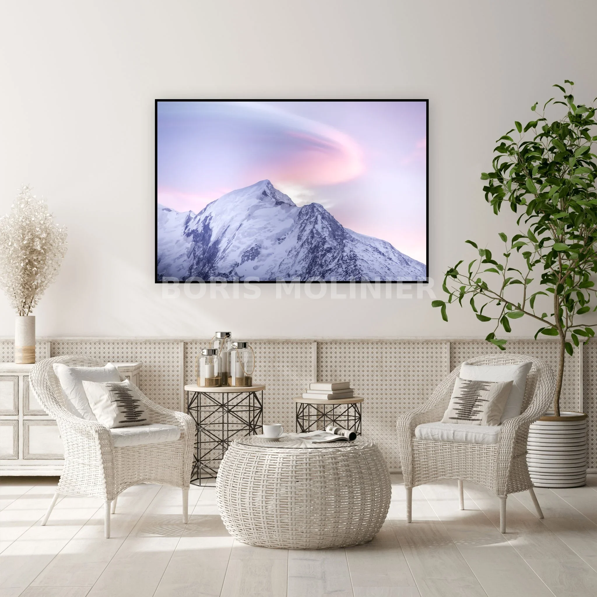 Lenticulaire sur Bionnassay — Mise en situation