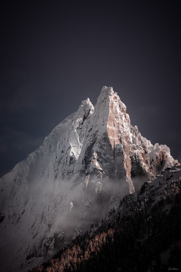 Les Drus — Photographie d'art par Boris Molinier