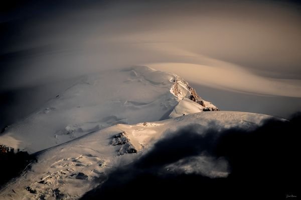 Mont-Blanc Doré — Photographie d'art par Boris Molinier