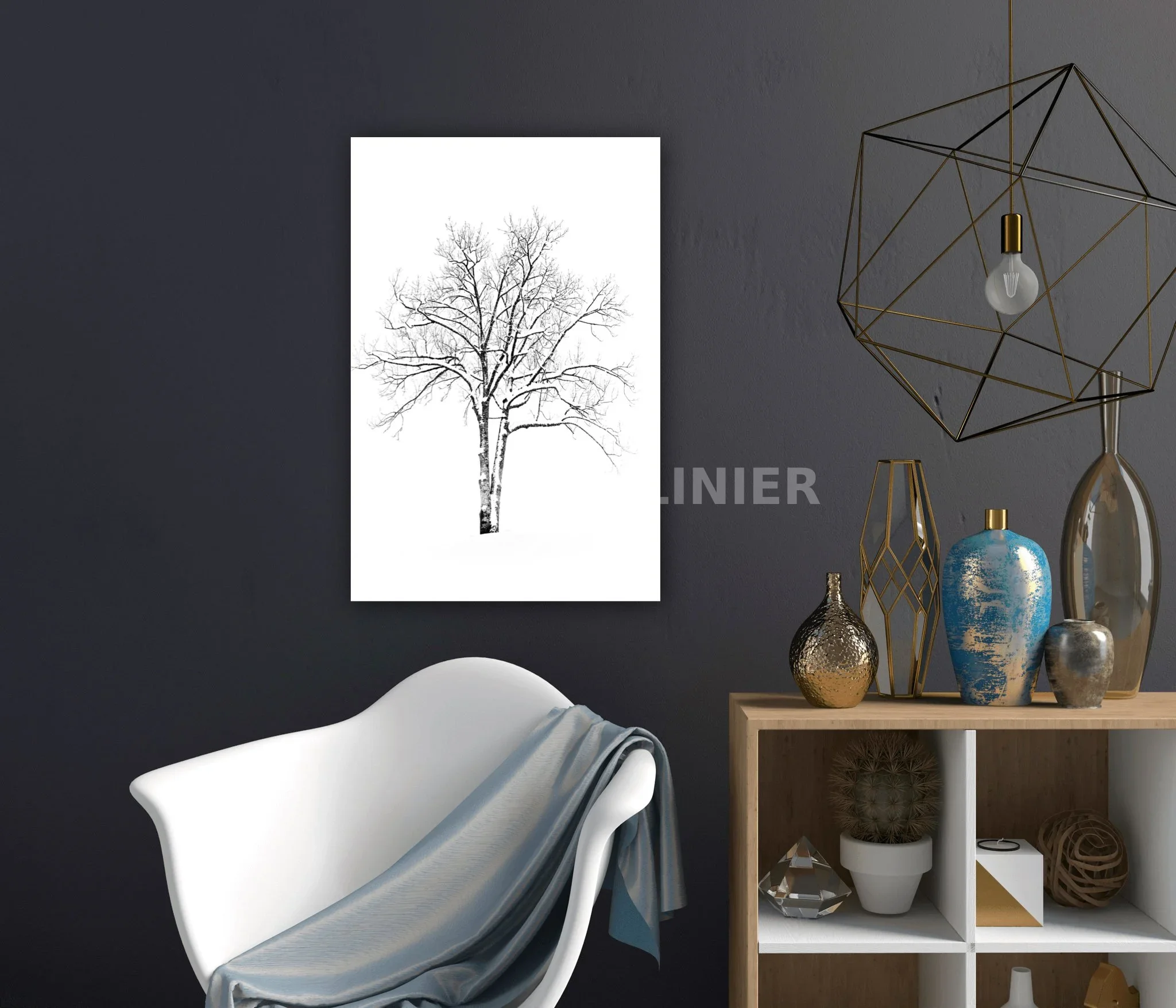 Solitude hivernale — Mise en situation